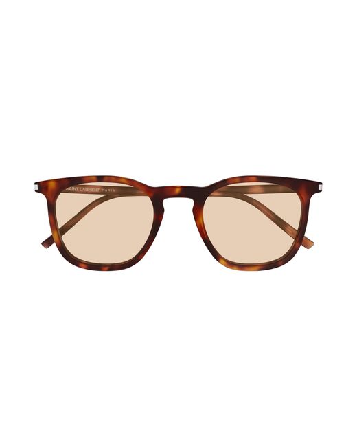 Saint Laurent Black Sl 623 009 Sunglasses Acetate Round for men