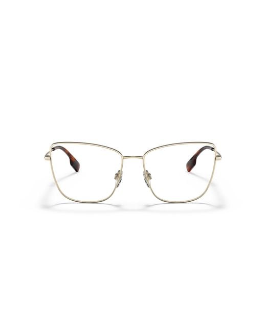 Burberry Black Be1367 Bea 1109 Optical Frames Metal Cat Eye
