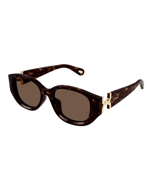 Chloé Black Ch0237Sk 002 Sunglasses Acetate Round