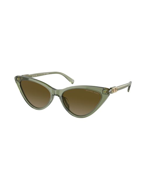 Michael Kors Black Mk2195U Harbour Island 394413 Sunglasses Acetate Cat Eye Normal Shaded