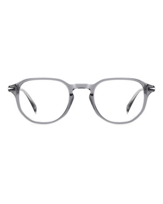 David Beckham Black Db 1140 Tx7 Optical Frames Acetate Geometric for men