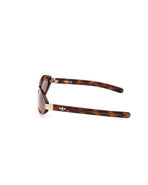 Adidas Multicolor Or0129 52E Sunglasses Acetate Round Normal