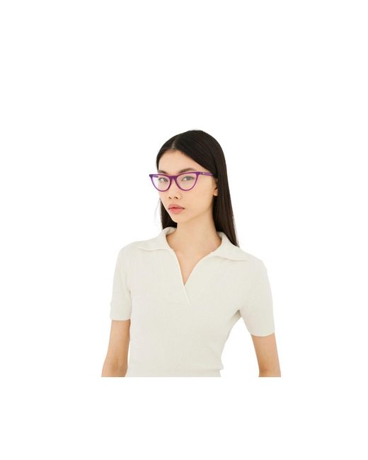 Retrosuperfuture Black Kcr Numero 135 Violissimo Optical Frames Acetate Cat Eye
