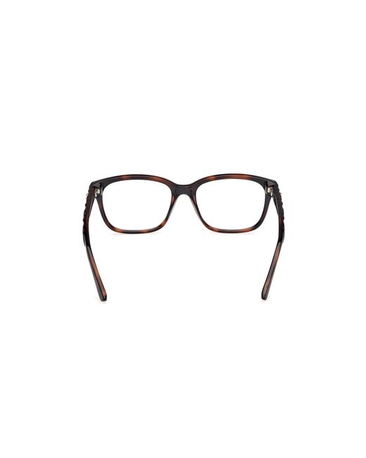 Guess Black Gu50308 052 Optical Frames Acetate Squared Normal