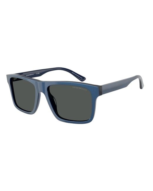 Emporio Armani Black Ea4232 617587 Sunglasses Acetate Squared Normal for men
