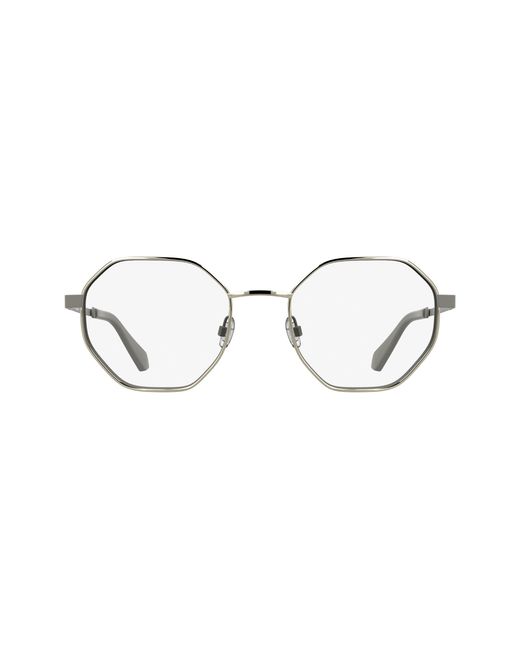 Calvin Klein Black Ckj25211 718 Optical Frames Metal Squared Normal