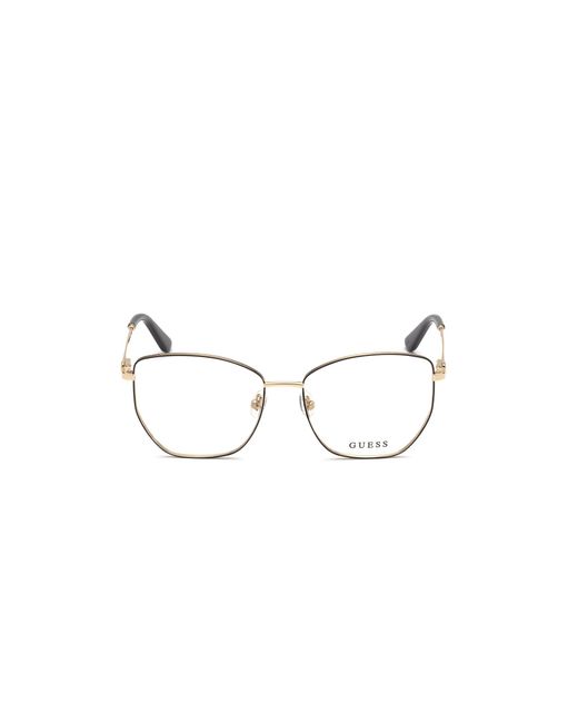 Guess Black Gu2825 001 Optical Frames Metal Squared Normal