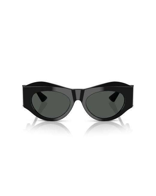 Versace Black Ve4477U 536087 Sunglasses Acetate Geometric Normal