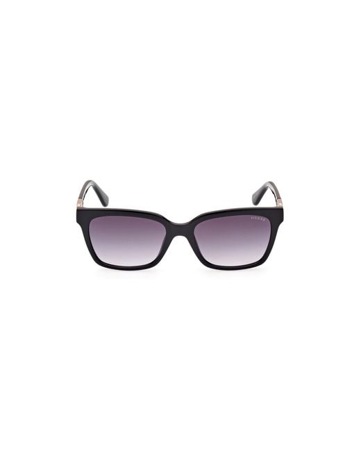 Guess Black Gu7869 01B Sunglasses Injected Squared Normal Shaded