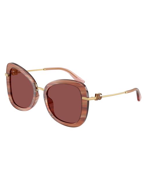 Dolce & Gabbana Black Dg4535 347375 Sunglasses Acetate Butterfly Normal