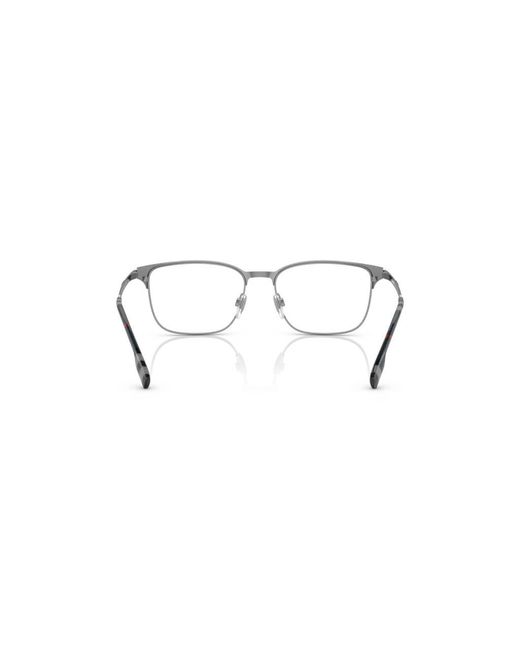 Burberry Black Be1372 Malcolm 1003 Optical Frames Metal Geometric for men
