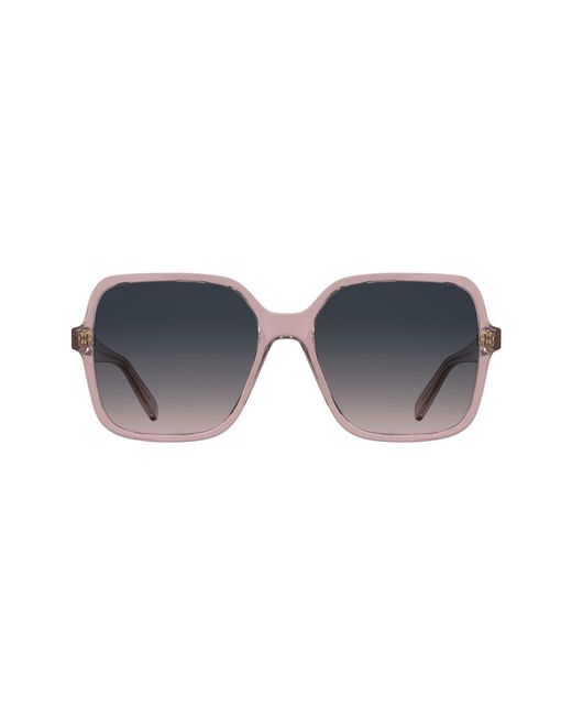Longchamp Black Lo808S 610 Sunglasses Acetate Squared Normal