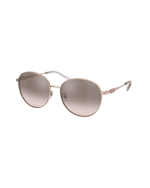 Michael Kors Black Mk1119 Alpine 11088Z Sunglasses Metal Round Normal Shaded
