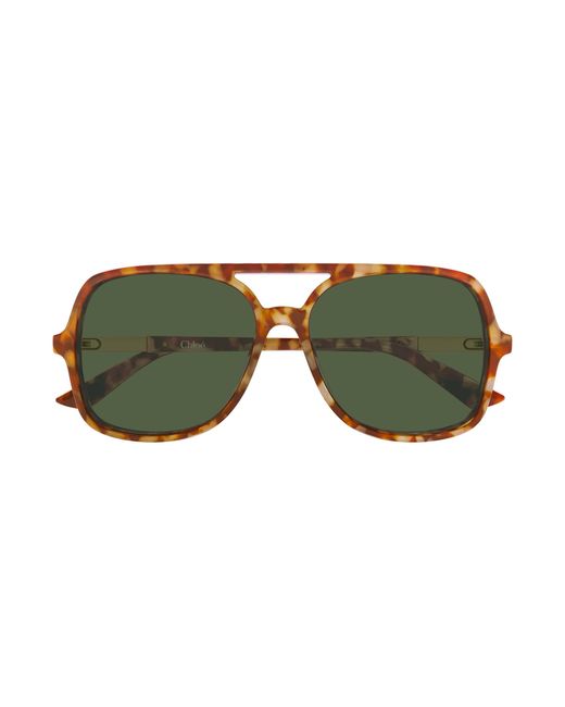 Chloé Black Ch0364S 003 Sunglasses Acetate Pilot