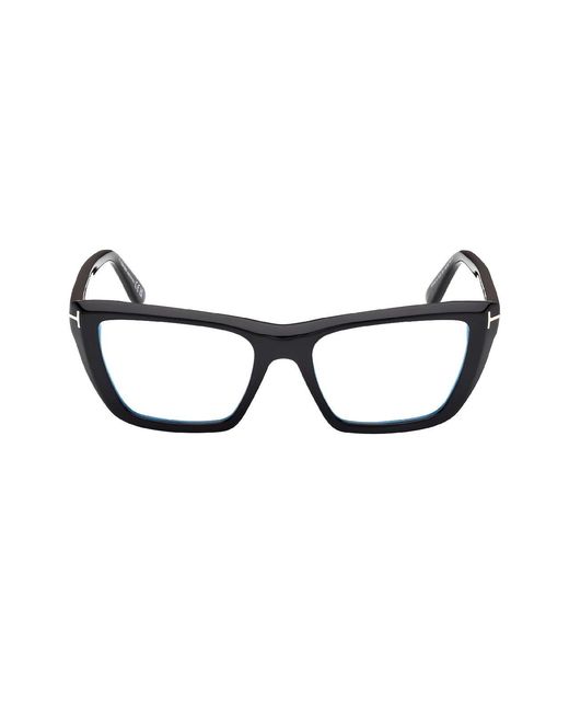 Tom Ford Black Ft6047-B 001 Optical Frames Acetate Cat Eye Normal