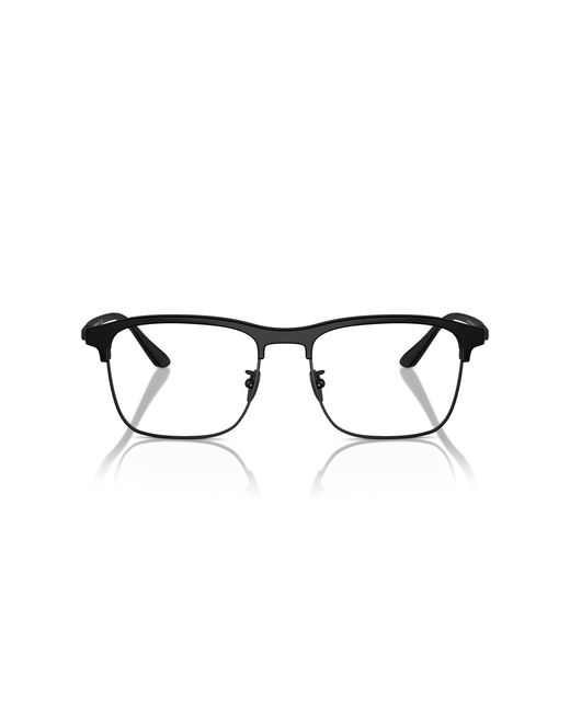 Giorgio Armani Black Ar7262 5042 Optical Frames Acetate Squared Normal for men