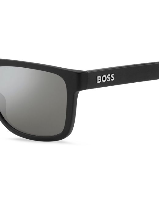 Boss Black Boss 1647/S 003/T4 Sunglasses Injected Squared Mirror for men