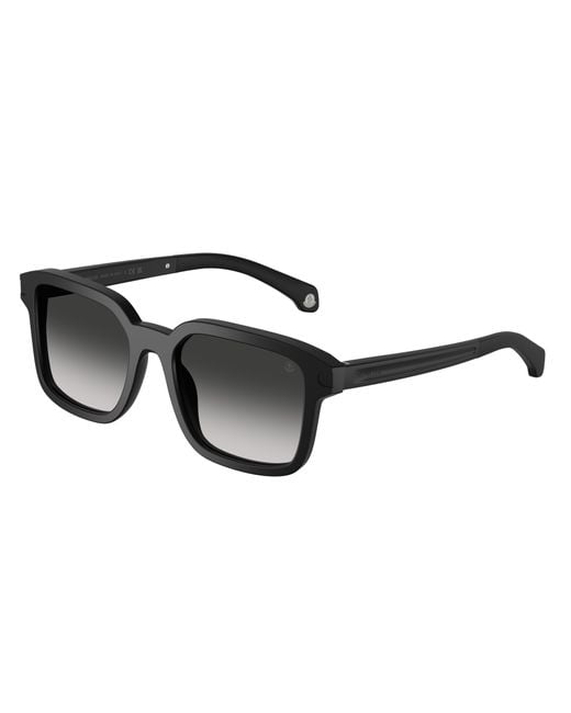 Moncler Black Me6006 Quaderna 30103C Sunglasses Acetate Squared Normal Nuanced