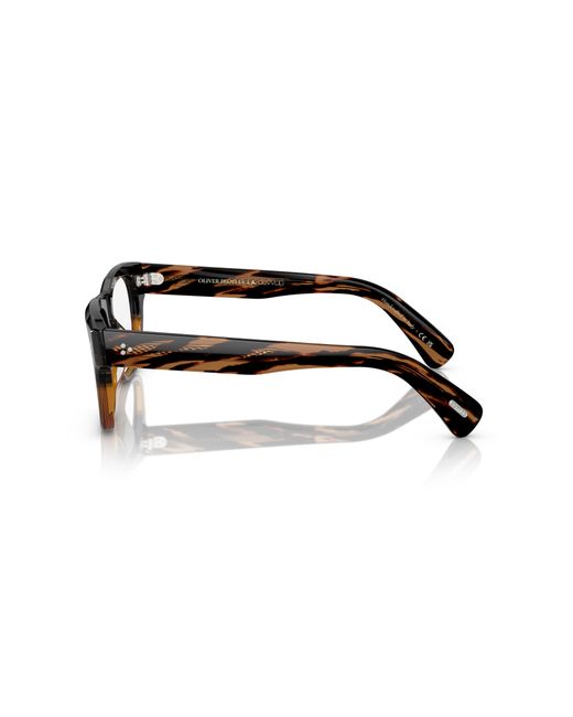 Oliver Peoples Black Ov5524U Birell 1001 Optical Frames Acetate Transparent Pillow Normal