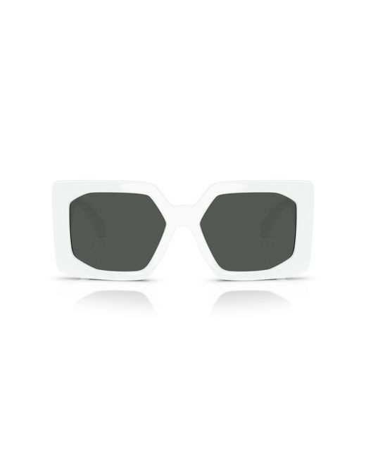 Versace Black Ve4478U 314/87 Sunglasses Injected Squared Normal