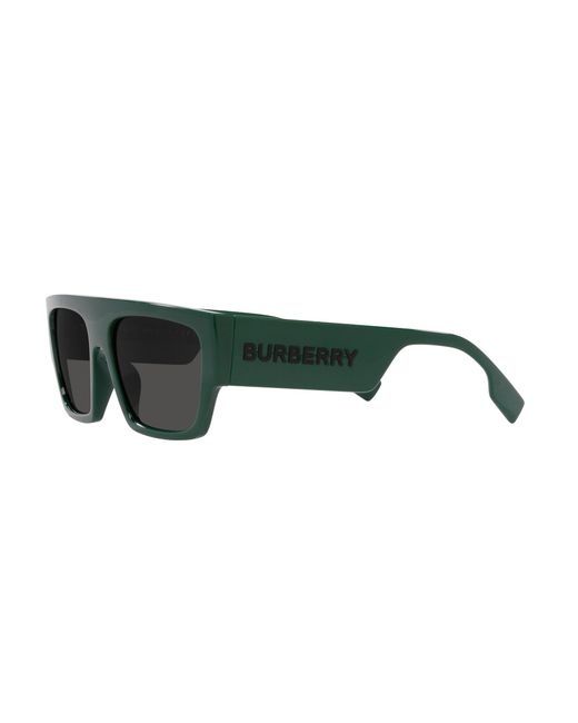 Burberry Green Be4397U Micah 407187 Sunglasses Injected Squared Normal for men