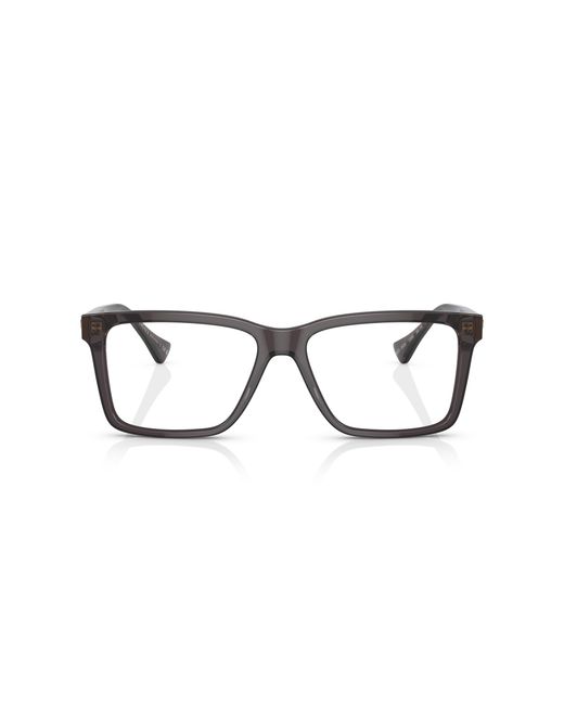 Versace Black Ve3328 5389 Optical Frames Acetate Squared Normal for men