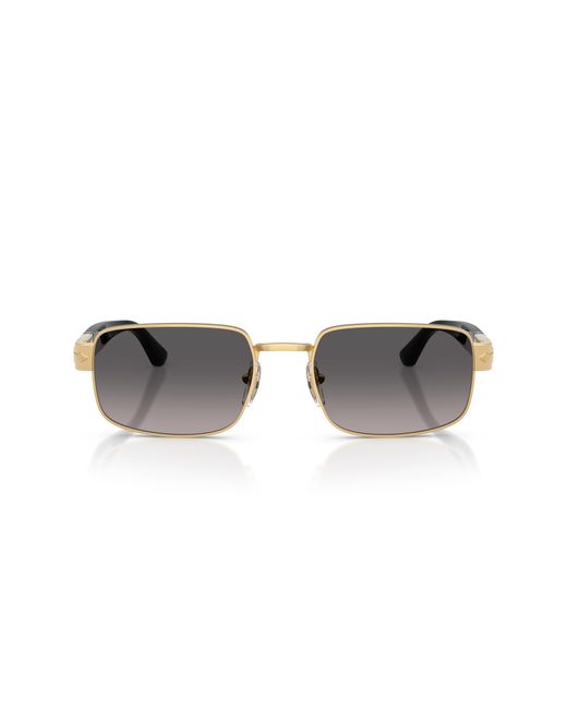 Persol Black Po1022S 515/M3 Sunglasses Metal Pillow Polarized