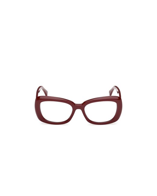 Max Mara Black Mm5211 069 Optical Frames Acetate Round Normal