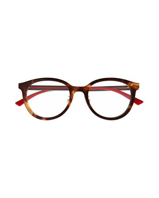 Gucci Black Gg1867Ok 002 Optical Frames Acetate Transparent Round