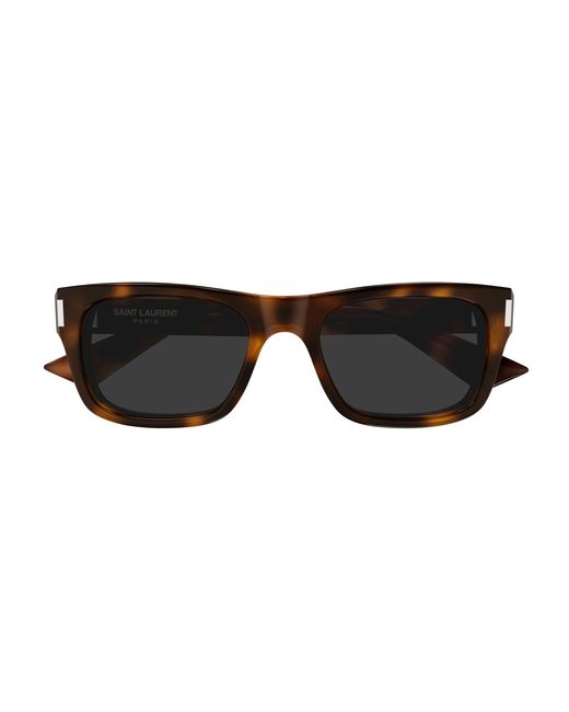 Saint Laurent Black Sl 83 002 Sunglasses Acetate Squared