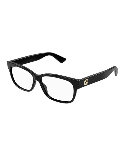 Gucci Black Gg1341O 001 Optical Frames Plastic Squared