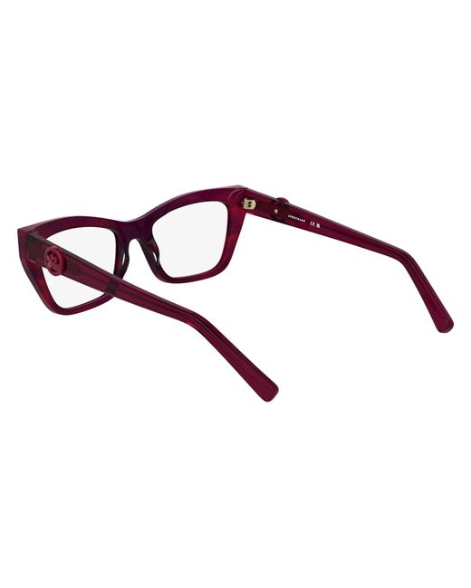 Longchamp Black Lo2762 602 Optical Frames Acetate Squared Normal