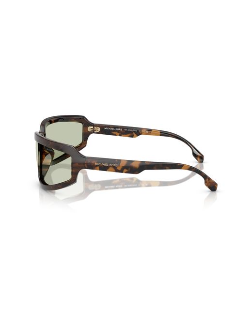 Michael Kors Black Mk2226 Zion 3006/2 Sunglasses Injected Geometric Normal for men
