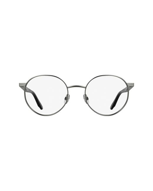 Calvin Klein Black Ck25112 070 Optical Frames Metal Round Normal