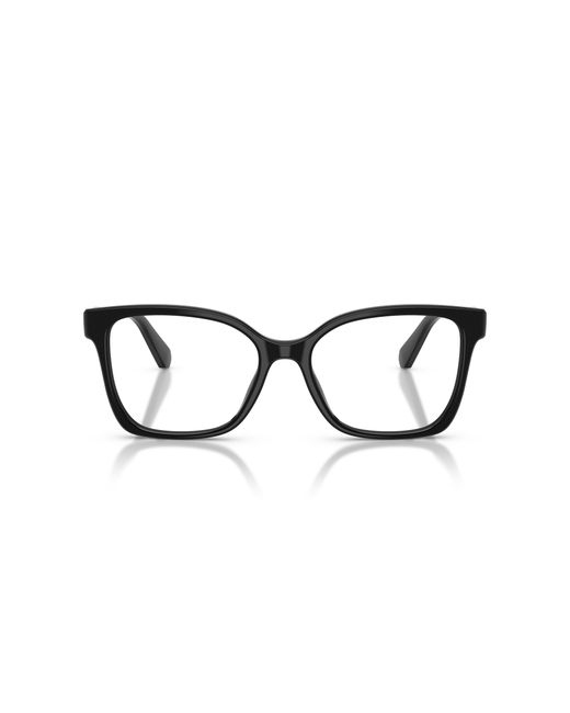 Swarovski Black Sk2061 1001 Optical Frames Acetate Transparent Squared Normal