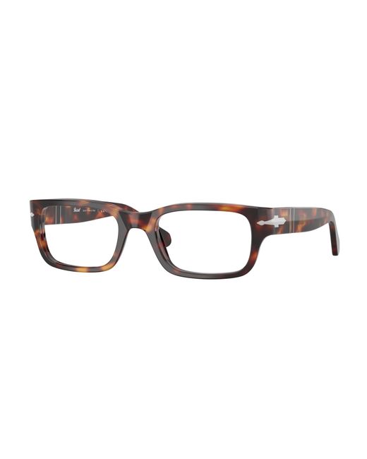 Persol Black Po3399V 24 Optical Frames Acetate Transparent Squared Normal
