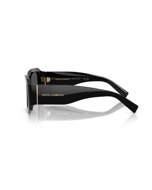 Dolce & Gabbana Black Dg4503 501/87 Sunglasses Acetate Squared Normal for men