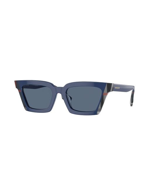 Burberry Blue Be4392U Briar 405780 Sunglasses Acetate Squared Normal
