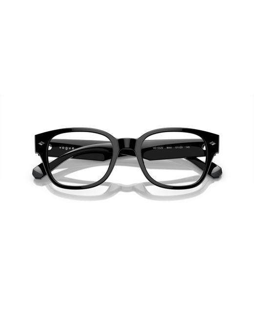 Vogue Eyewear Black Vo5529 W44 Optical Frames Acetate Transparent Pillow Normal for men
