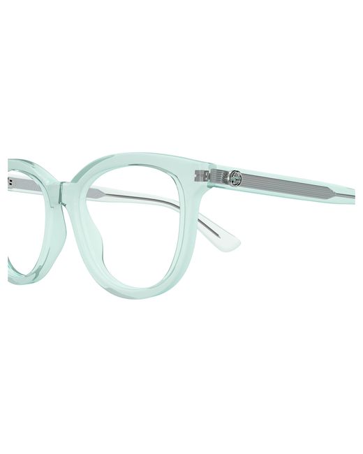 Gucci Black Gg1687O 004 Optical Frames Acetate Transparent Cat Eye