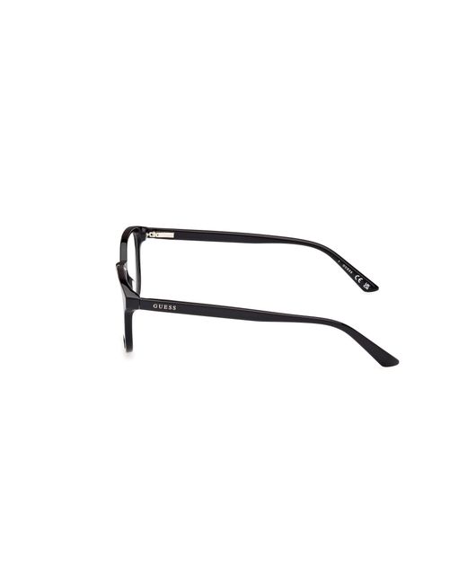 Guess Black Gu8289 001 Optical Frames Acetate Round Normal
