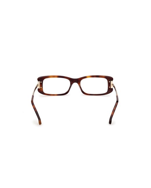 Max Mara Black Mm5224 052 Optical Frames Acetate Squared Normal