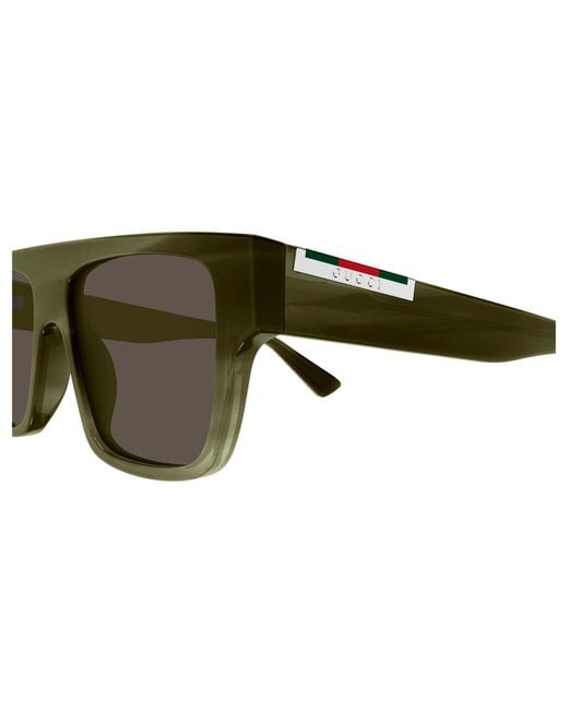 Gucci Black Gg1960S 005 Sunglasses Acetate Squared for men