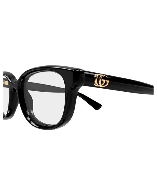 Gucci Black Gg1978O 001 Optical Frames Injected Transparent Squared