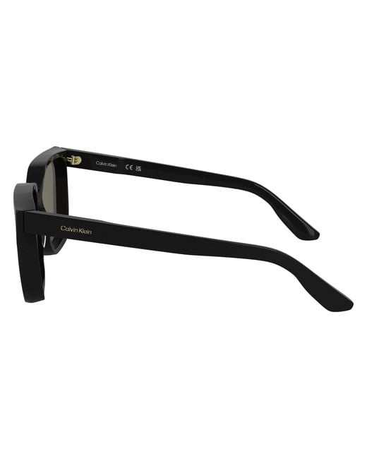 Calvin Klein Black Ck25500S 001 Sunglasses Acetate Squared Normal