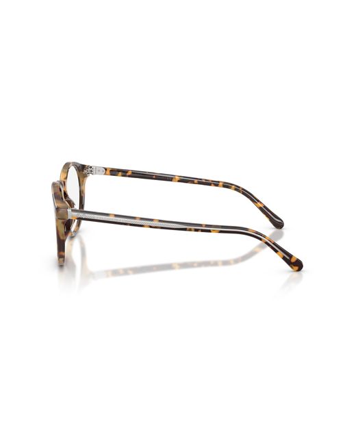 Ralph Lauren Black Rl6263U 6339 Optical Frames Acetate Transparent Round Normal for men