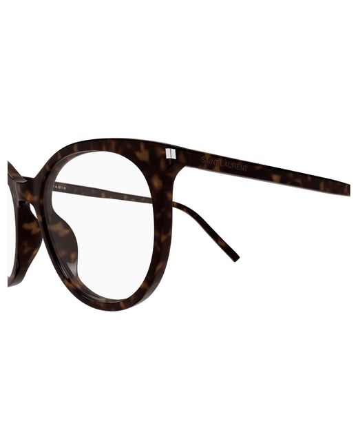 Saint Laurent Black Sl 891 002 Optical Frames Acetate Transparent Cat Eye