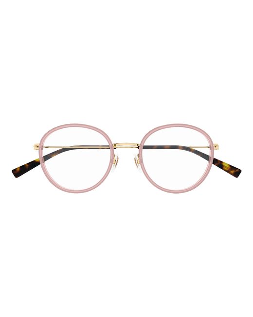 Gucci Black Gg1851Oa 008 Optical Frames Injected Transparent Round