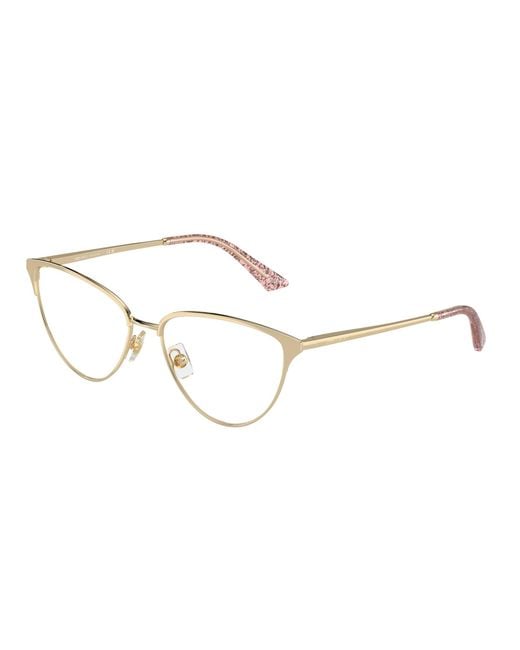 Jimmy Choo Black Jc2002 3013 Optical Frames Metal Cat Eye