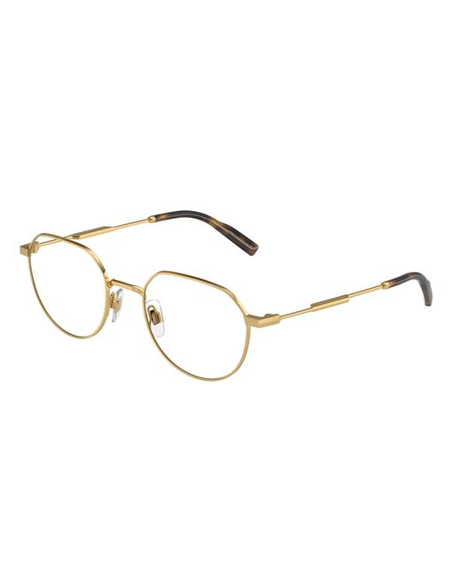 Dolce & Gabbana Black Dg1349 02 Optical Frames Metal Pantos Normal for men